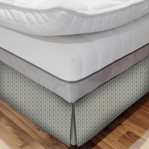 Gotska Charcoal Bed Base Valance