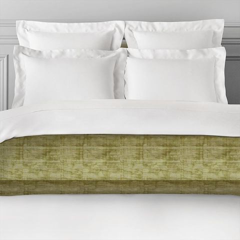 Alessia Olive Bed Runner
