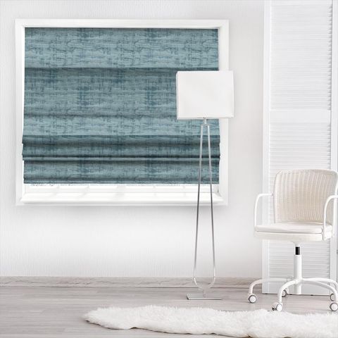 Alessia Teal Made To Measure Roman Blind