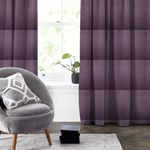 Loreto Aubergine Made To Measure Curtain