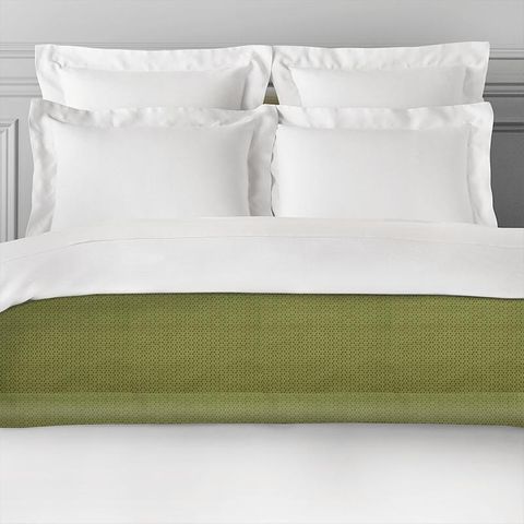 Loreto Olive Bed Runner