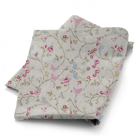 Bird Trail Grey Fabric