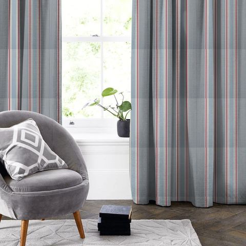 Sail Stripe Marine Made To Measure Curtain