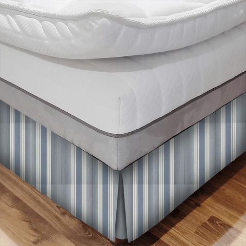 Sail Stripe Cloud Bed Base Valance