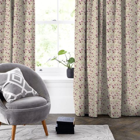 Maude Mulberry Made To Measure Curtain