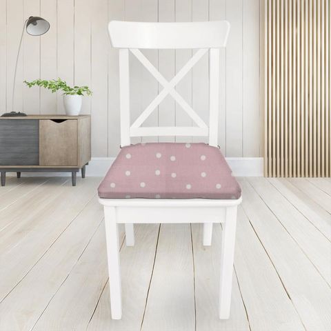 Dotty Rose Seat Pad Cover