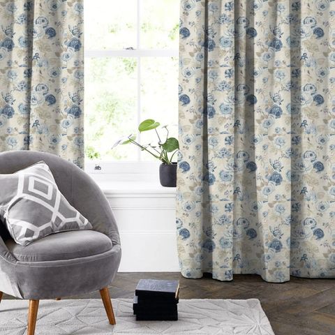 Genevieve Chambray Made To Measure Curtain