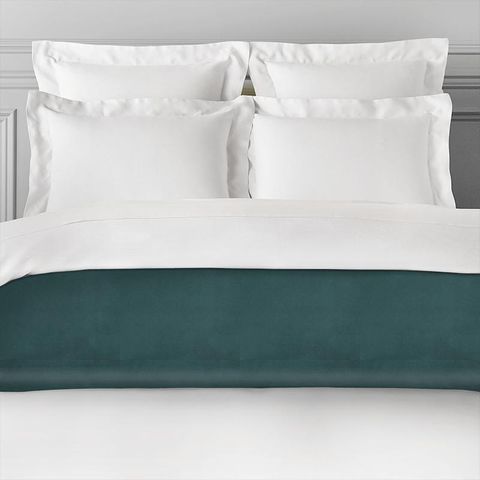 Alaska Teal Bed Runner