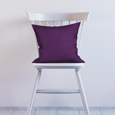 Alaska Aubergine Cushion