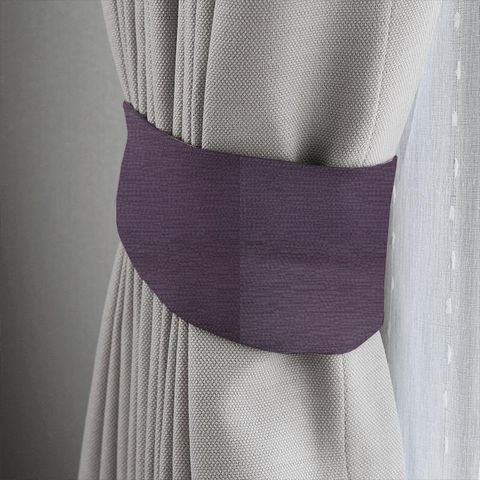 Glint Aubergine Tieback