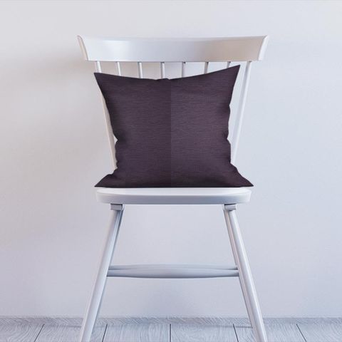 Glint Aubergine Cushion