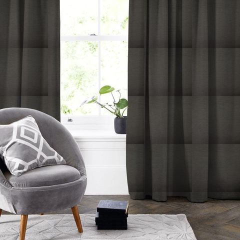 Glint Grey Made To Measure Curtain