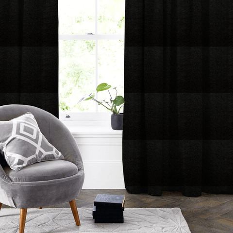 Allegra Coal Made To Measure Curtain