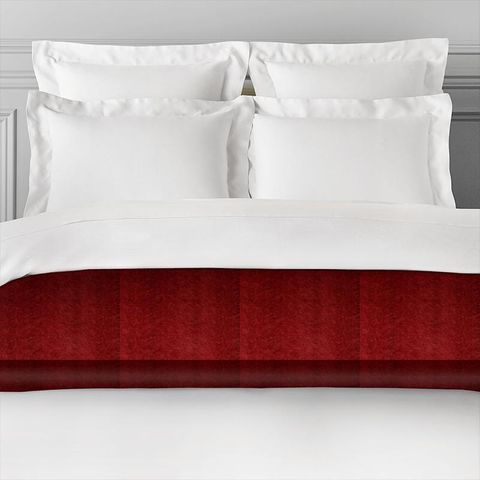 Allegra Cranberry Bed Runner