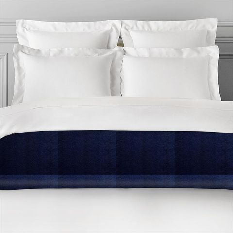 Allegra Navy Bed Runner