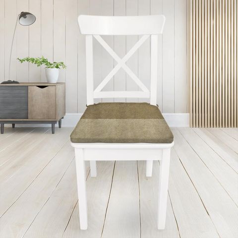 Allegra Oatmeal Seat Pad Cover