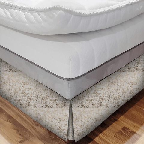 Glacier Pearl Bed Base Valance