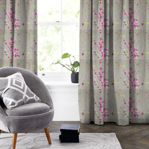 Armathwaite Blossom Sand Made To Measure Curtain