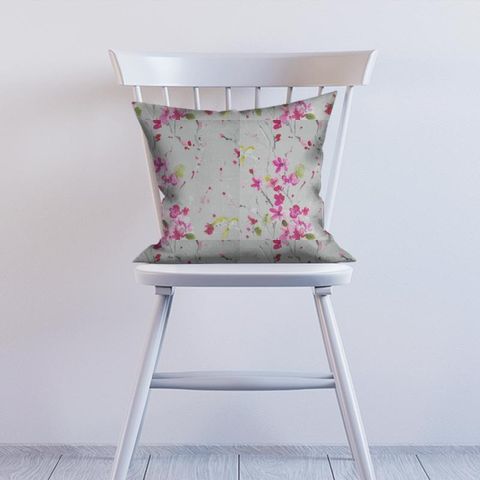 Armathwaite Blossom Silver Cushion