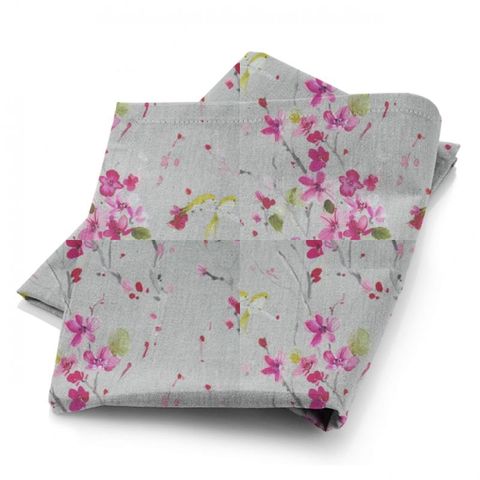 Armathwaite Blossom Silver Fabric