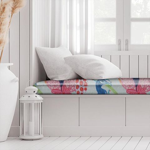 Barabadur Summer Linen Box Cushion