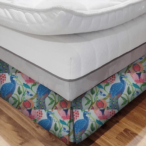 Barabadur Summer Linen Bed Base Valance