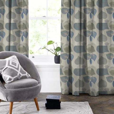 Barrington Bluebell Made To Measure Curtain