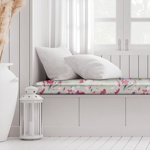 Belsay Raspberry Sand Box Cushion