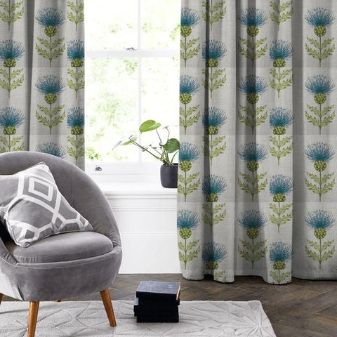 Blair Azure Made To Measure Curtain