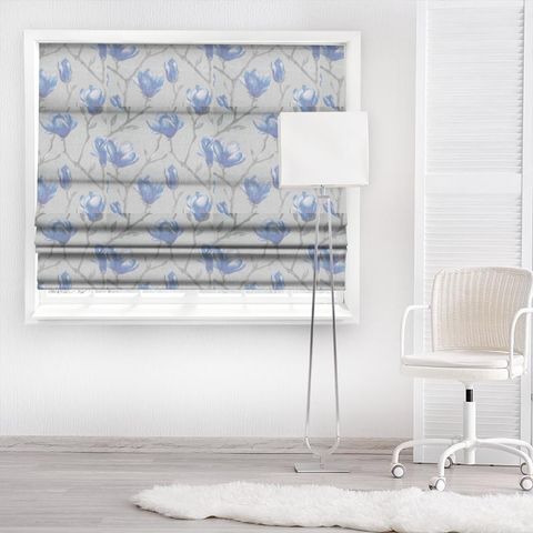Chatsworth Bluebell Made To Measure Roman Blind