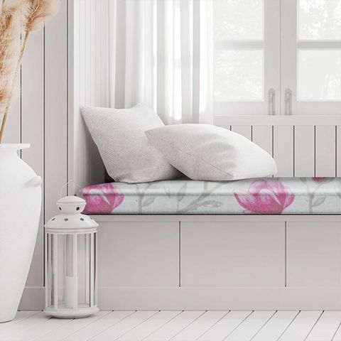 Chatsworth Peony Box Cushion