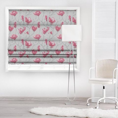 Chatsworth Poppy Made To Measure Roman Blind