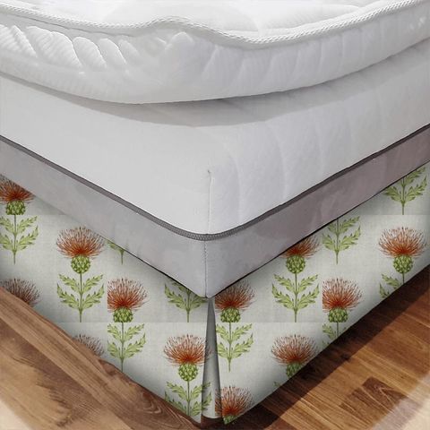 Blair Rust Bed Base Valance