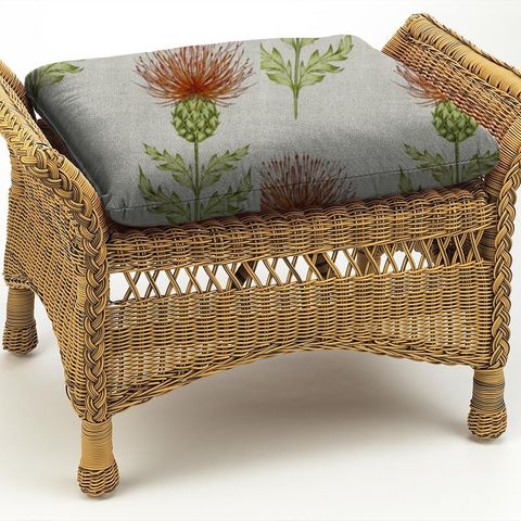 Blair Rust Box Cushion