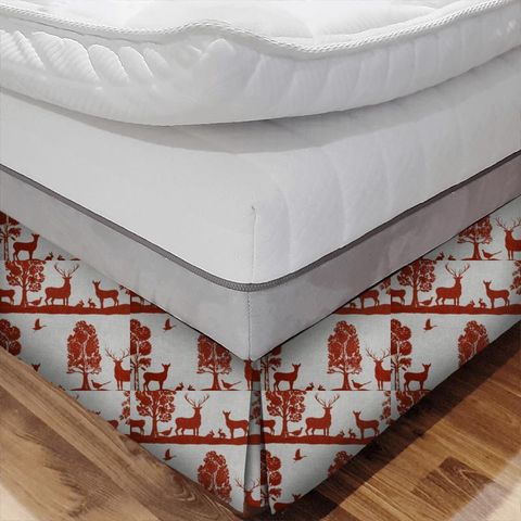 Cairngorms Paprika Bed Base Valance