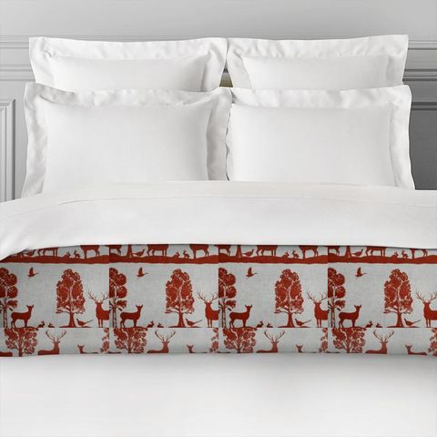 Cairngorms Paprika Bed Runner