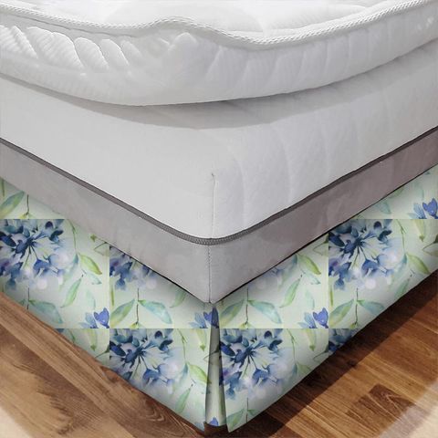 Clovelly Bluebell Bed Base Valance