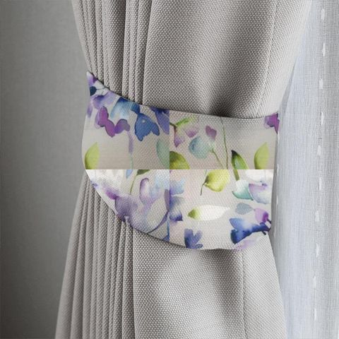 Clovelly Violet Tieback