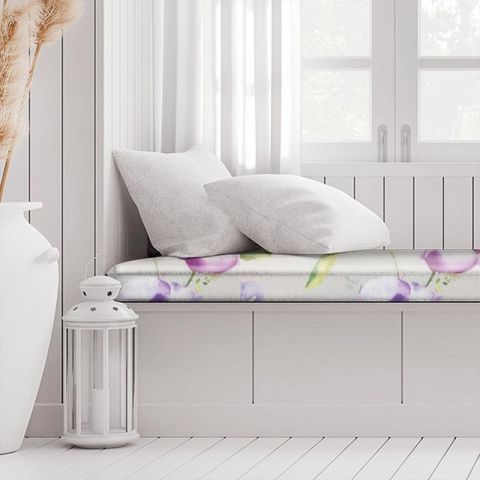 Farfalla Plum Box Cushion