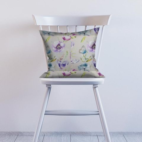Farfalla Plum Cushion