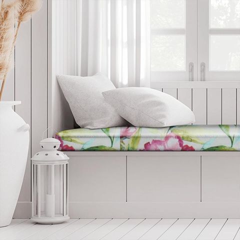 Earnley Peony Box Cushion