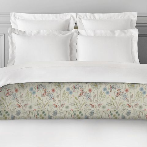 Flora Linen Autumn Bed Runner