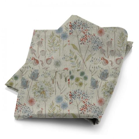 Flora Linen Autumn Fabric