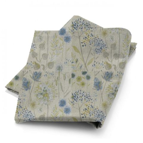 Flora Linen Duck Egg Fabric