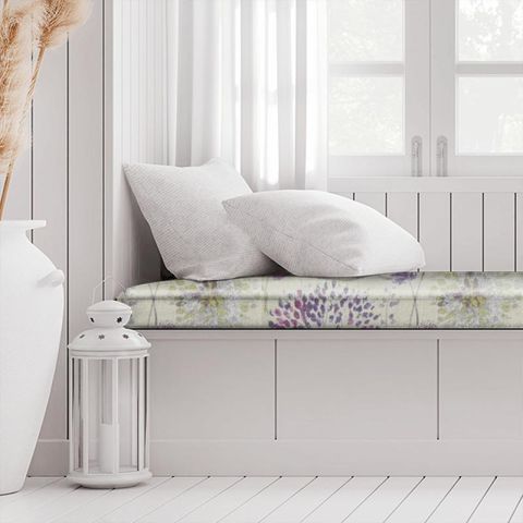 Flora Linen Heather Box Cushion