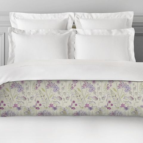 Flora Linen Heather Bed Runner