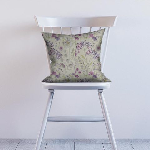 Flora Linen Heather Cushion