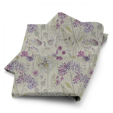Flora Linen Heather Fabric