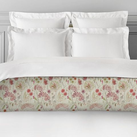 Flora Linen Russett Bed Runner