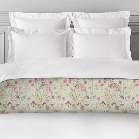 Flora Linen Summer Bed Runner